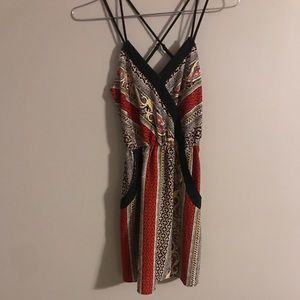 Cris cross summer dress